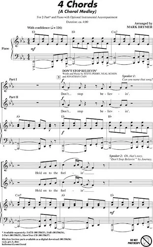 4 Chords (A Choral Medley)