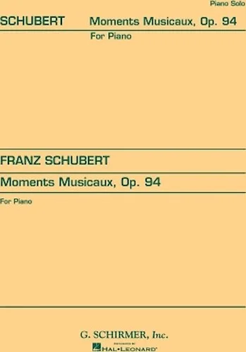 4 Moments Musicaux, Op. 94