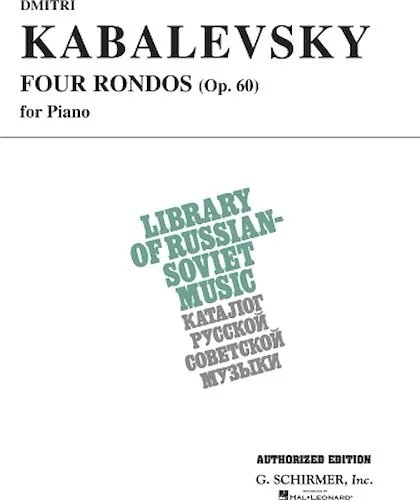 4 Rondos, Op. 60 (VAAP Edition)