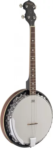 4-string Bluegrass Banjo Deluxe w/ metal pot