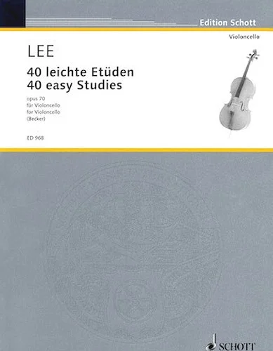 40 Easy Studies, Op. 70 - in the First Position