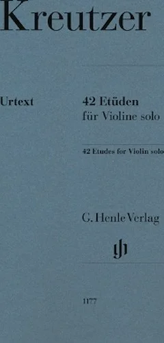 42 Etudes for Violin Solo