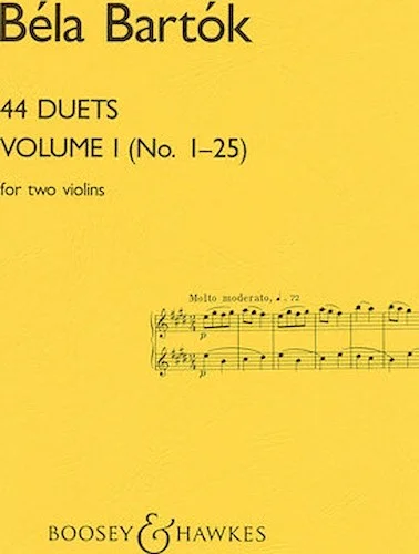 44 Duets - Volume I (No. 1-25)