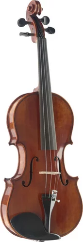 4/4 Hand-Varnished Solid Flamed Maple Violin w/ Deluxe soft-case