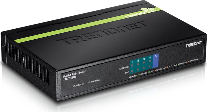 5-port Gigabit PoE+ Switch (31W)