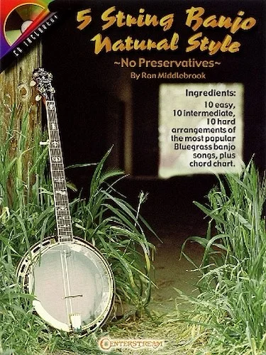 5 String Banjo Natural Style - No Preservatives