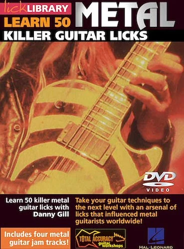 50 Metal Killer Licks - Guitar Workshop with Note-for-Note Tutorials