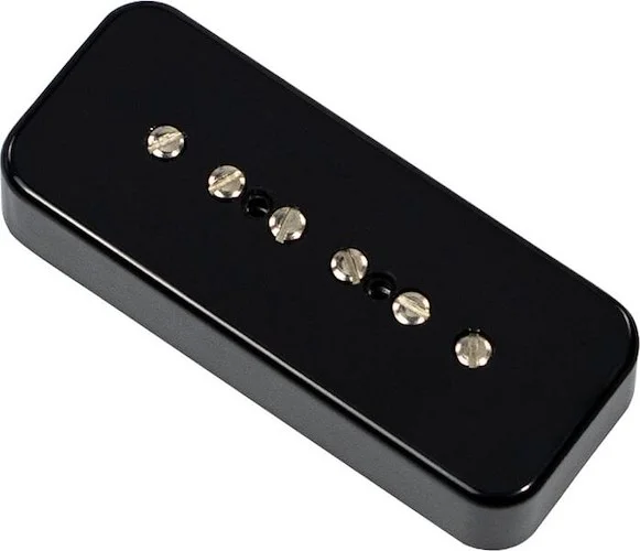 '56 Quiet Coil P-90 Soapbar Pickup<br>Set, Cover Color : Black Soapbar