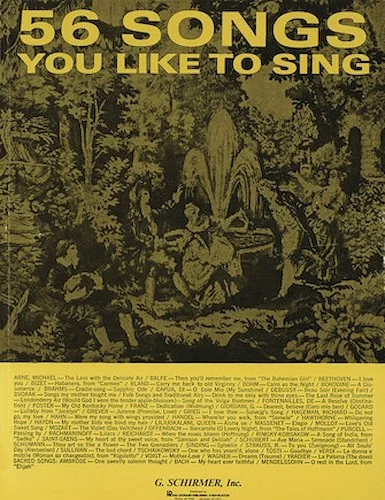 56 Songs You Like to Sing