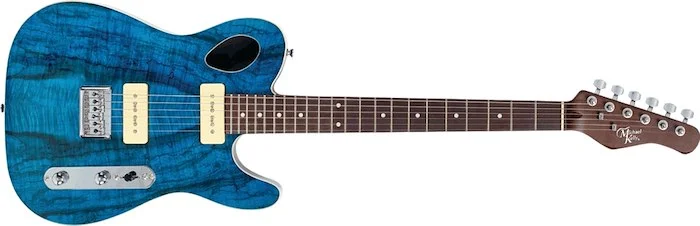 59 Port Thinline Electric Guitar - Transparent Blue