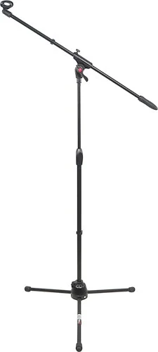 6 Ft Pro Tripod Microphone Concert Musician DJ Stand With Boom and  Mic Clip Image