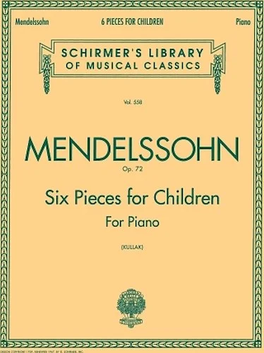 6 Pieces for Children, Op. 72