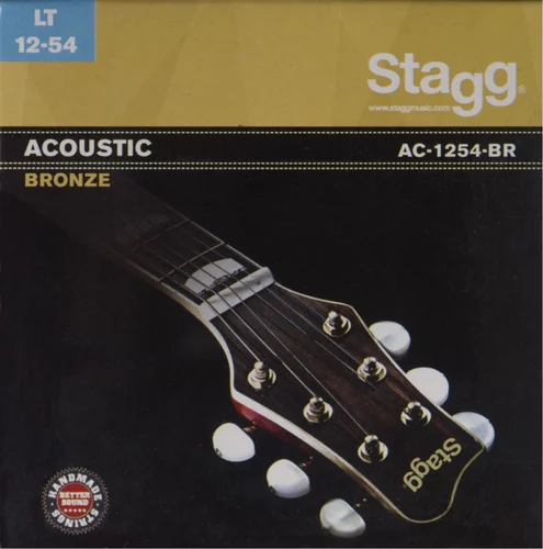 Stagg Light AC-1254-BR Bronze Strings for Acoustic Guitar Image
