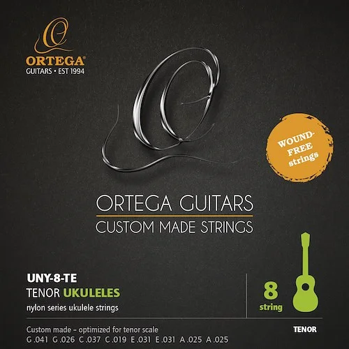 8-Sting Ukulele Strings - Tenor - Made in Italy