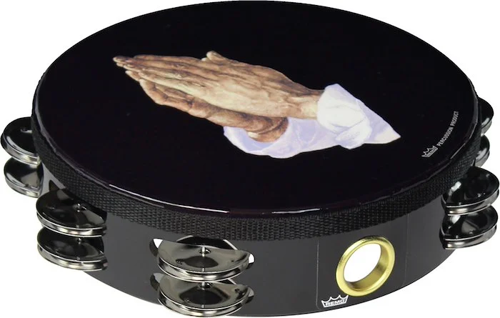 8"TAMB 2ROW JGL PRAYING HAND