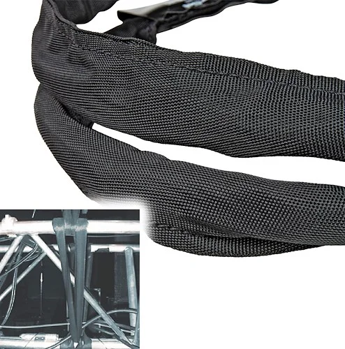 9ft SpanSet slings truss rigging SteelTex™ Round Stage with aircraft steel cable inside - Made in USA