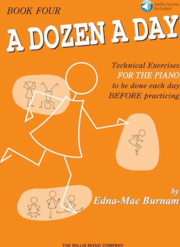 A Dozen a Day Book 4 - Book/Online Audio