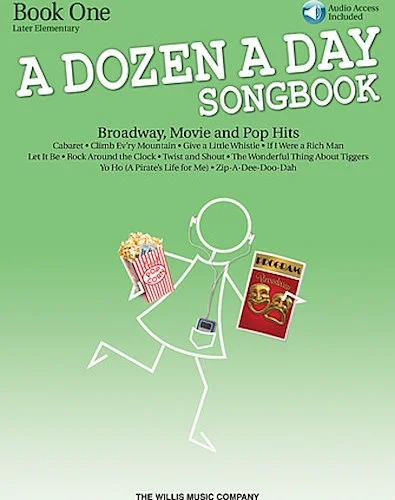 A Dozen a Day Songbook - Book 1 - Broadway, Movie and Pop Hits
