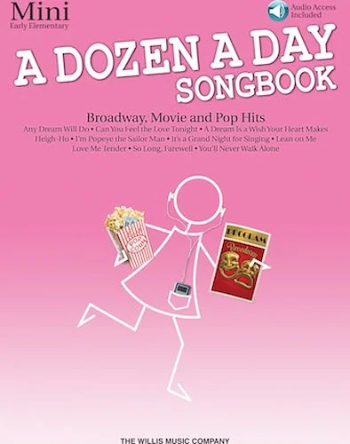 A Dozen a Day Songbook - Mini - Broadway, Movie and Pop Hits