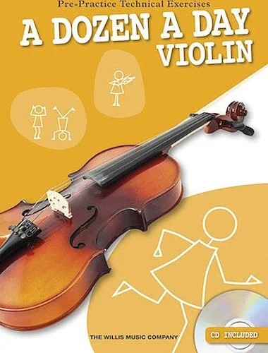 A Dozen a Day - Violin - Pre-Practice Technical Exercises