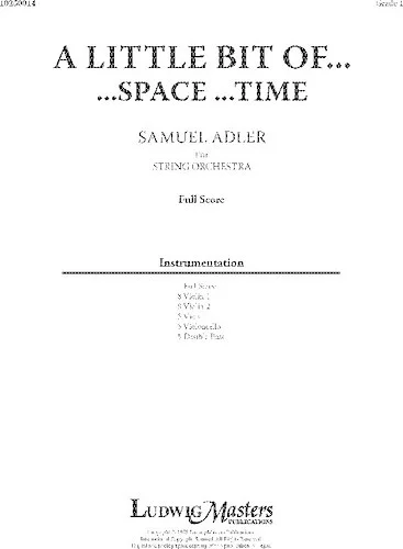 A Little Bit Of Space Time<br>