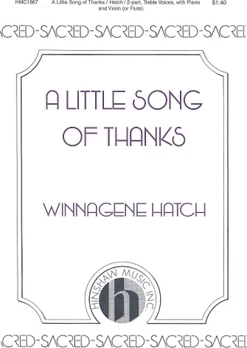 A Little Song of Thanks