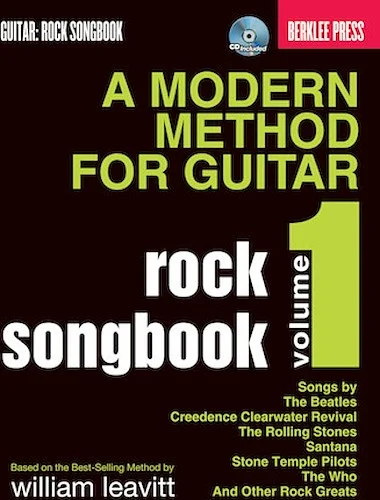 A Modern Method for Guitar Rock Songbook