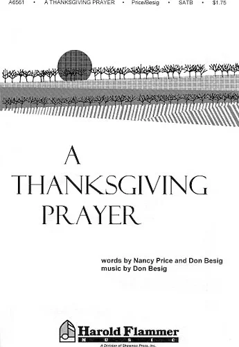 A Thanksgiving Prayer