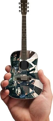 Abbey Road Fab Four Tribute - Officially Licensed Miniature Guitar Replica