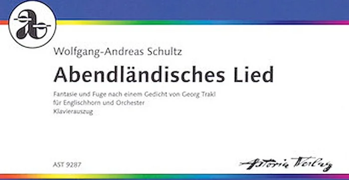 Abendlandisches Lied - for English Horn and Orchestra