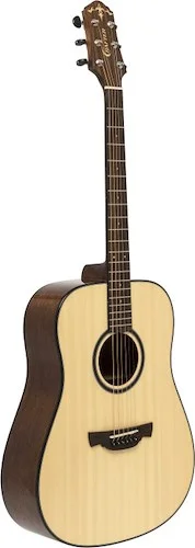 Able series 600, Dreadnought acoustic guitar with solid spruce top