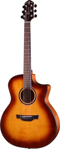 Able series 600, Grand auditorium electric-acoustic guitar with solid spruce top