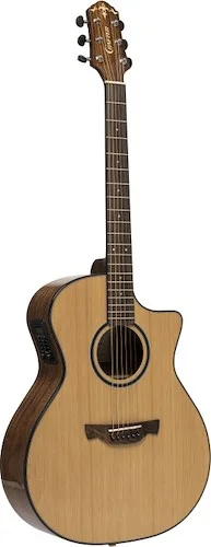 Able series 630, Grand auditorium electric-acoustic guitar with solid cedar top