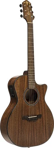 Able series 635, Orchestra electric-acoustic guitar with solid mahogany top