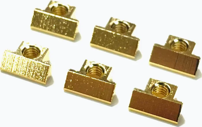 ABR-Style Tunematic Bridge Saddles<br>Gold