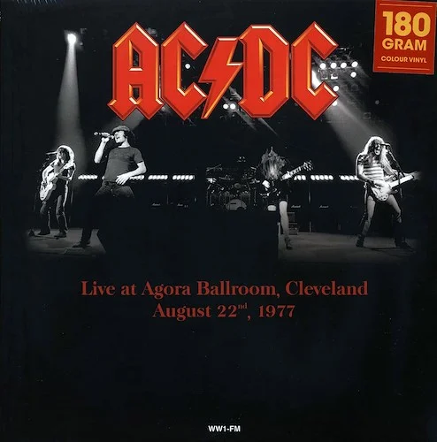 AC/DC - Live At Agora Ballroom, Cleveland August 22nd 1977 (180g) (orange vinyl)
