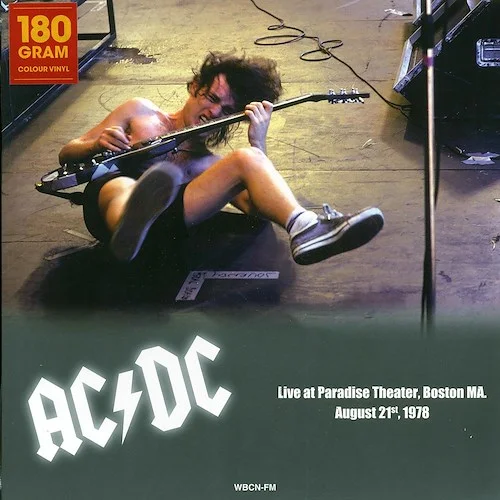 AC/DC - Live At Paradise Theater, Boston MA, August 21st, 1978 (180g) (blue vinyl)