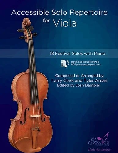 Accessible Solo Repertoire for Viola - 18 Festival Solos with Piano