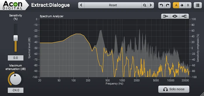 Acon Extract Dialogue (Download) <br>AI based noise reduction for dialogue