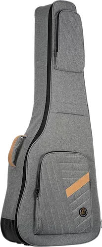 Acoustic Bass Premium Deluxe Bag - 20 mm Soft Padding - 2 Accessory Pockets - Grey