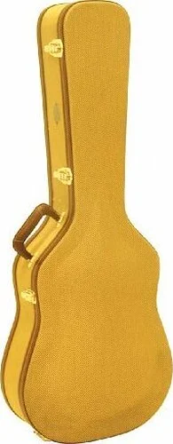 MBT MBTAGCWTD Wooden Tweed Covered Acoustic Guitar Case