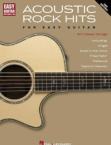 Acoustic Rock Hits for Easy Guitar - 2nd Edition