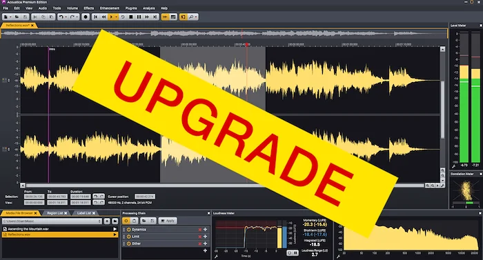 Acoustica STD to Premium (Download) <br>UPGRADE Acoustica STD to Premium