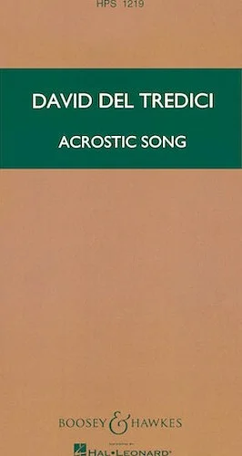 Acrostic Song (from Final Alice) - for Soprano and Eleven Instruments