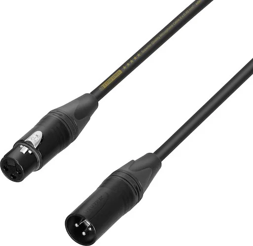 Adam Hall Cables 5 STAR MMF 0300 - Microphone Cable Neutrik XLR female to XLR male 3 m