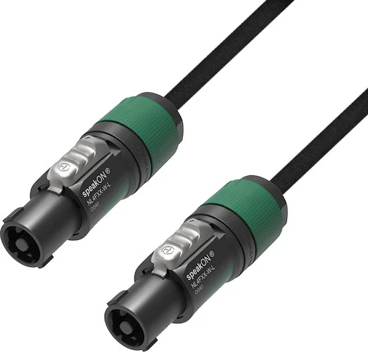 Adam Hall Cables 5 STAR S225 SS 1000 - High Flexible Speaker Cable 2 x 2.5 mm² 4-pole NEUTRIK© speakON 10 m