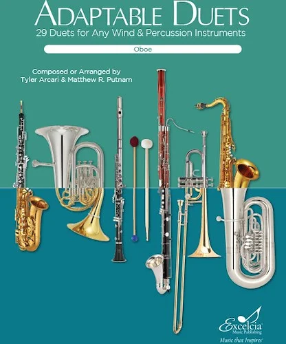 Adaptable Duets - 29 Duets for Any Pair of Wind Instruments