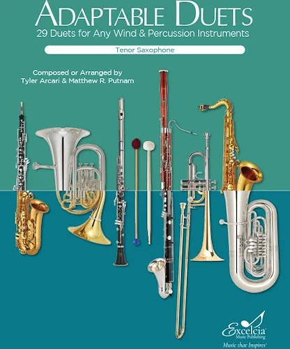 Adaptable Duets - 29 Duets for Any Pair of Wind Instruments