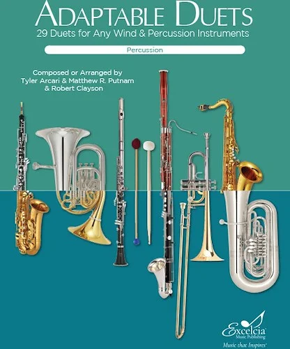 Adaptable Duets - 29 Duets for Any Wind and Percussion Instruments