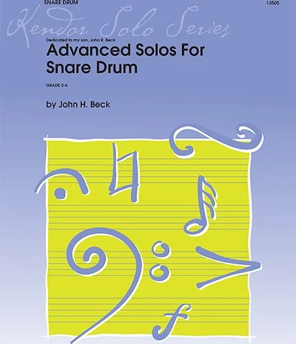 Advanced Solos For Snare Drum